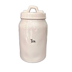 Rae Dunn Tea Canister Script Font‎